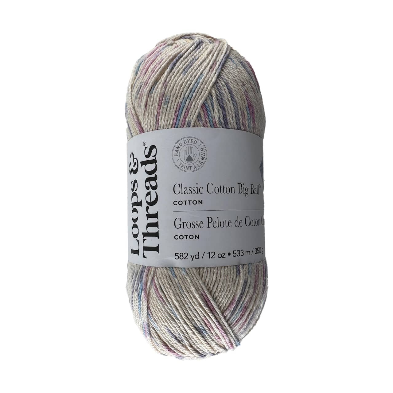Classic Cotton Big Ball™ Ombre Yarn by Loops & Threads®